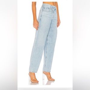 Agolde Criss Cross Upsized Jeans
